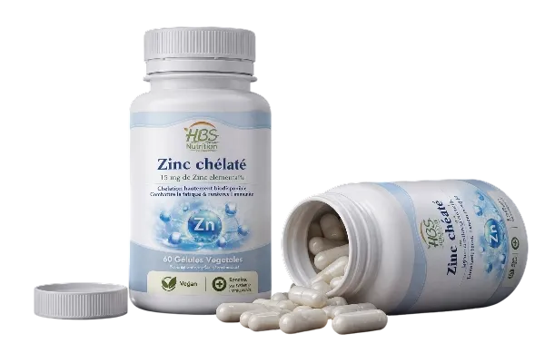 Zinc chélaté - Vue secondaire