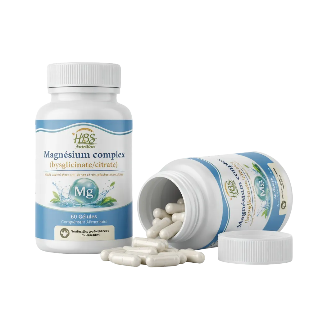 Magnesium complex bisglycinate / citrate - Vue secondaire